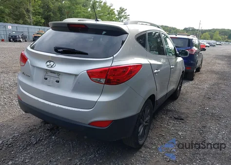 2014 Hyundai Tucson Se z USA, uszkodzony, nr VIN KM8JU3AG4EU838128